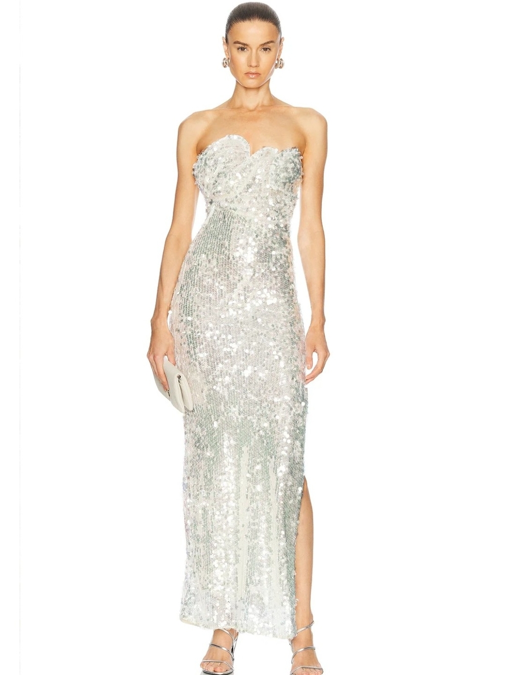 Christopher Esber Opaline strapless gown M NWT